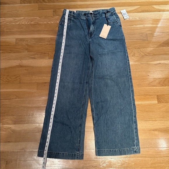 NWT SCOTCH & SODA Wide-Leg Blue Denim Jeans - size 4/27 - Picture 7 of 9